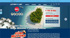 Desktop Screenshot of lottery24.net