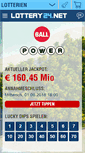 Mobile Screenshot of lottery24.net